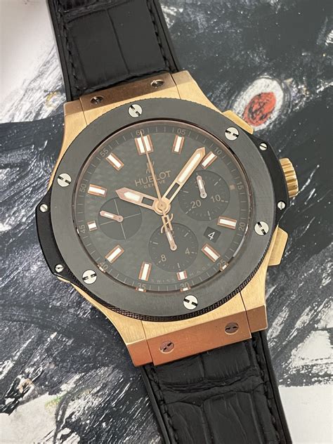 hublot big bang 44mm rose gold ceramic|Hublot big bang watches.